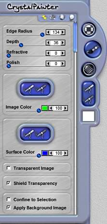 Crystal Painter Controls