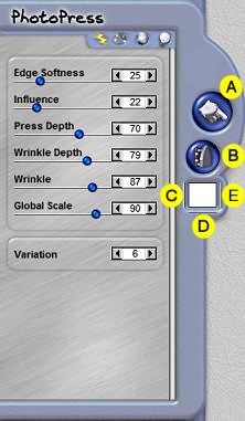 Photo Press Controls