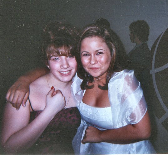Brittanie and Tiffany at the Winter Ball